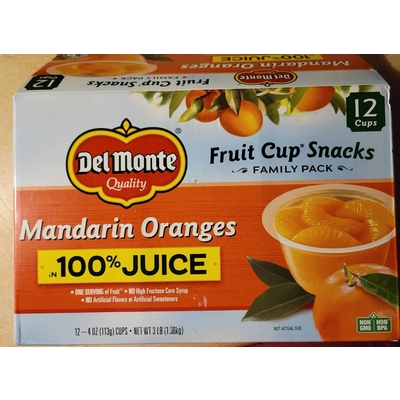 Mandarin Oranges in 100% Juice