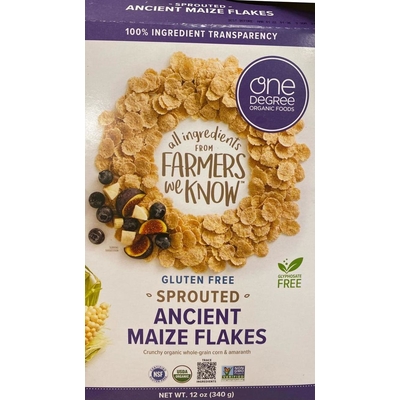 Veganic Sprouted Ancient Maize Flakes