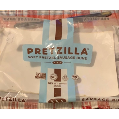 Soft Pretzel Sausage Buns