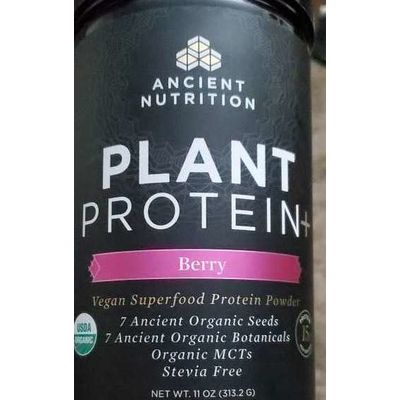 Berry Flavored Vegan Superfood Protein Powder