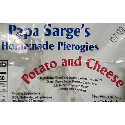Potato and Cheese Homemade Pierogies
