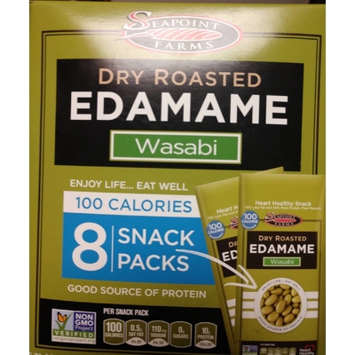 Wasabi Flavored Dry Roasted Edamame