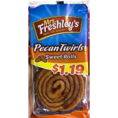 Pecan Twirls Sweet Rolls