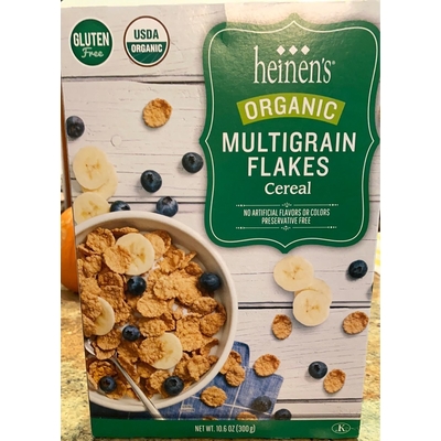 Organic Multigrain Flakes Cereal