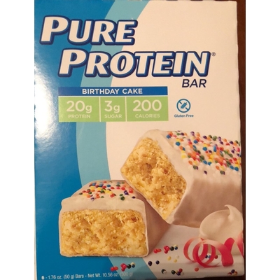Protein Bar, Birthday Cake