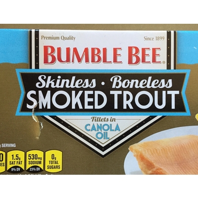 Skinless Boneless Smoked Trout