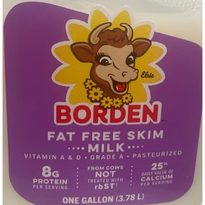 Fat Free Skim Milk