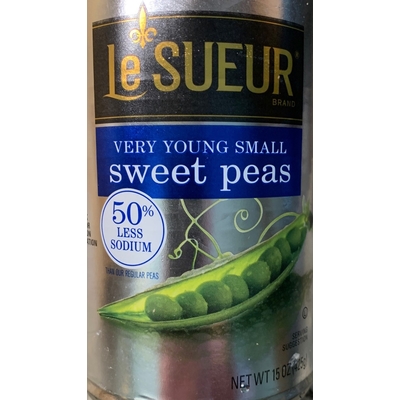 Very Young Small Sweet Peas