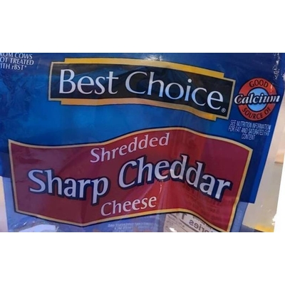 Shredded Sharp Cheddar Cheese