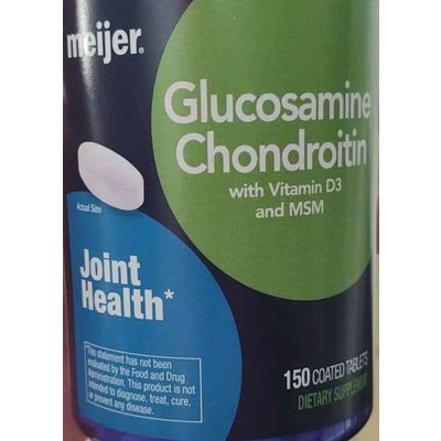 Glucosamine Chondroitin with Vitamin D3 and MSM Coated Tablets