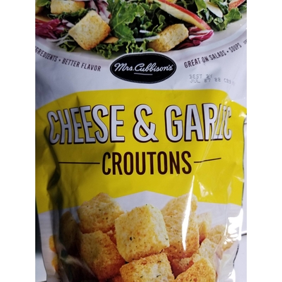 Cheese & Garlic Croutons