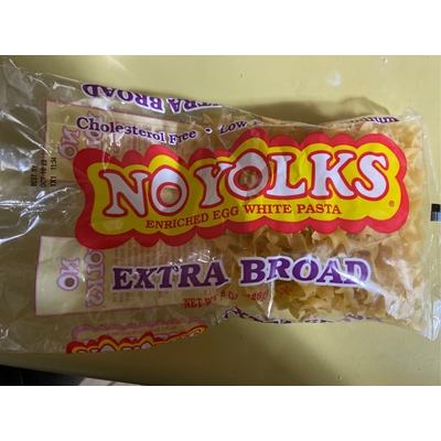 Extra Broad Enriched Egg White Pasta