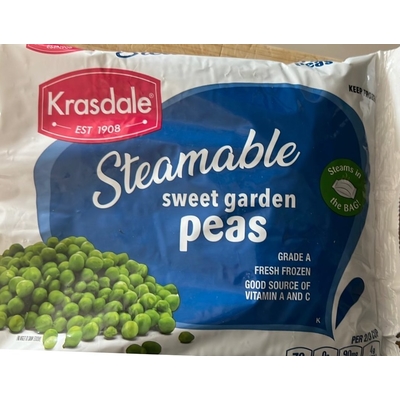 Steamable Sweet Garden Peas