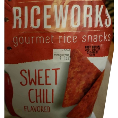 Gourmet Rice Snacks, Sweet Chili Flavored