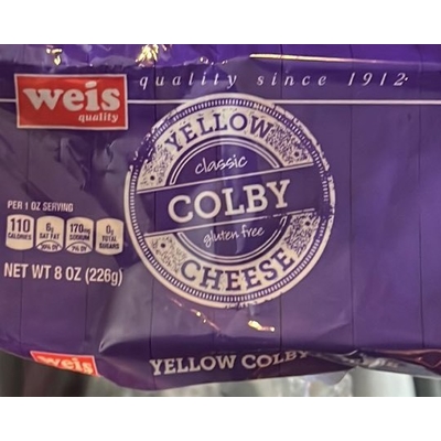 Classic Yellow Colby Cheese
