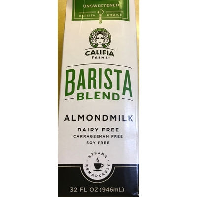 Almondmilk, Barista Blend
