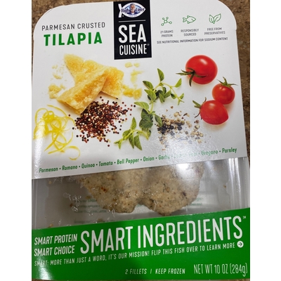 Parmesan Crusted Tilapia
