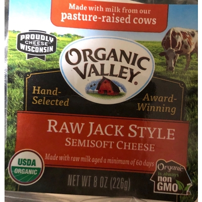Raw Jack Style Semisoft Cheese