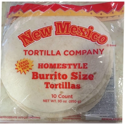 Homestyle Burrito Size Tortillas