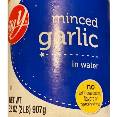 Minced Garlic in Water