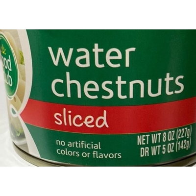 Sliced Water Chestnuts