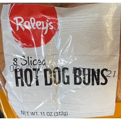Sliced Hot Dog Buns