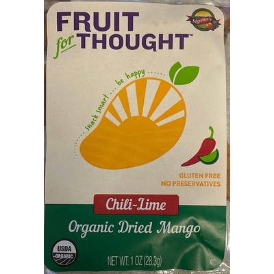 Chili-Lime Organic Dried Mango