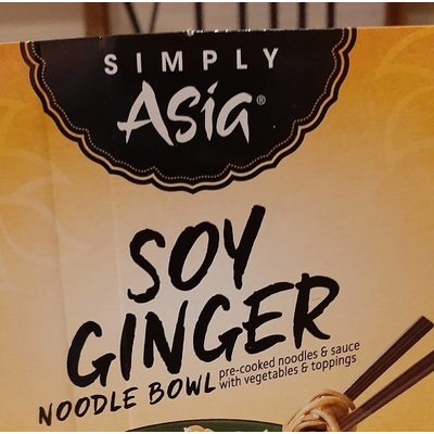 Soy Ginger Noodle Bowl