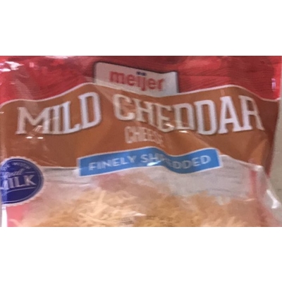 Mild Cheddar, Shredded