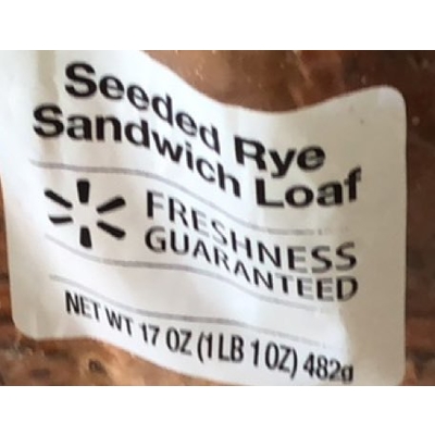 Seeded Rye Sandwich Loaf