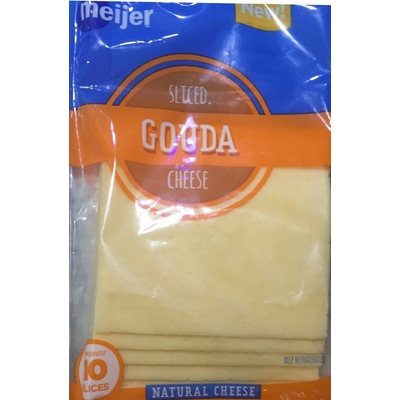 Sliced Cheese, Gouda