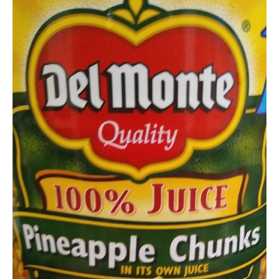 Pineapple Chunks in 100% Juice