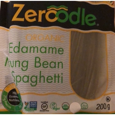 Edamame Mung Bean Spaghetti