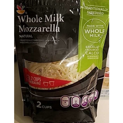 Whole Milk Mozzarella, Natural