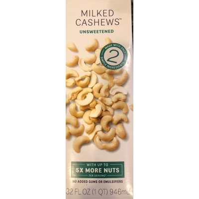 Milked Cashews, Unsweetened