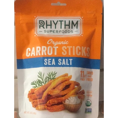 Carrot Sticks with Sea Salt