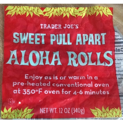 Aloha Rolls, Sweet Pull Apart
