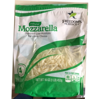 Shredded Cheese, Mozzarella