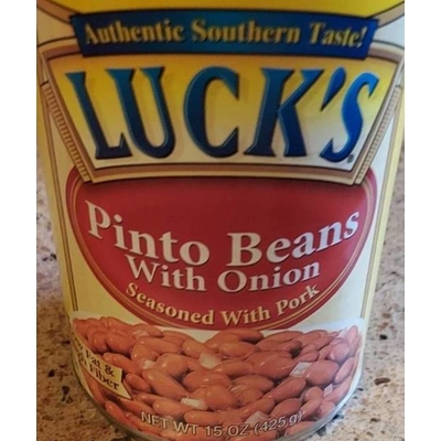 PInto Beans with Onion Seasoned with Pork