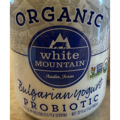 Organic Probiotic Bulgarian Yogurt