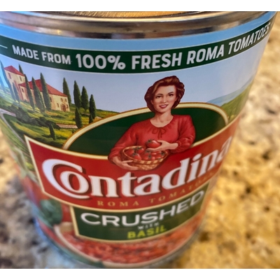 Crushed Roma Tomatoes With Basil