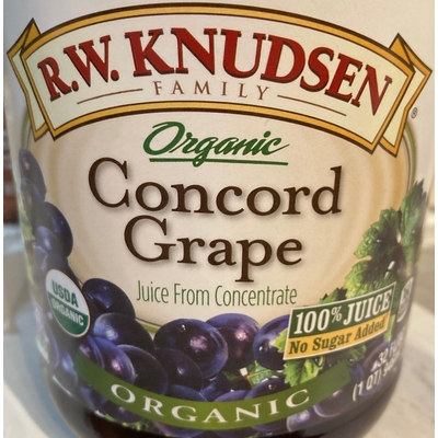 Organic Concord Grape Juice from Concentrate
