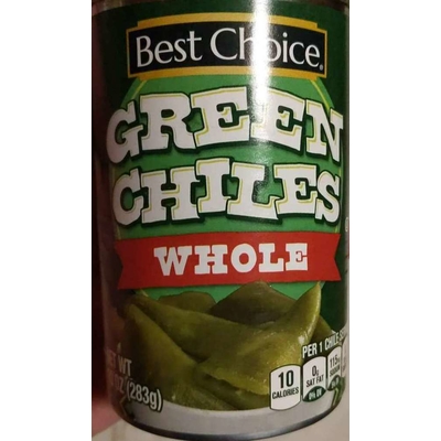Whole Green Chiles