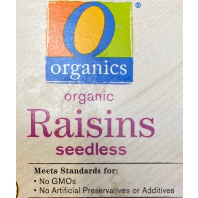 Organic Seedless Raisins