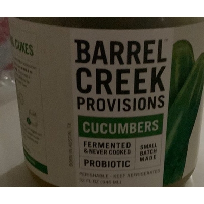 Fermented & Never Cooked Probiotic Cucumbers
