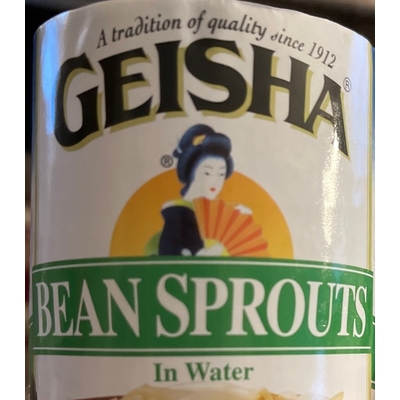 Bean Sprouts in Water