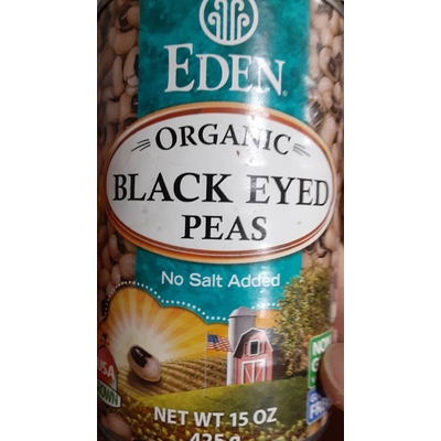 Organic Black Eyed Peas