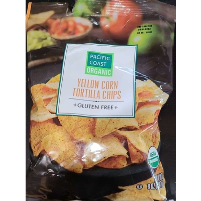 Organic Yellow Corn Tortilla Chips