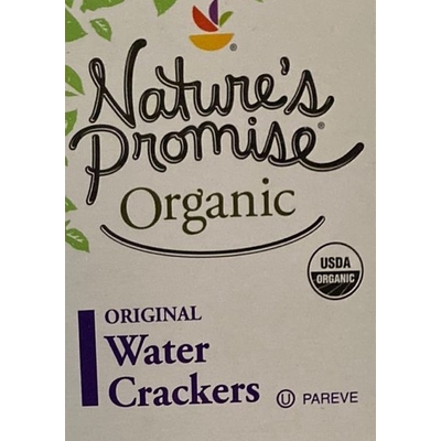 Organic Original Water Crackers