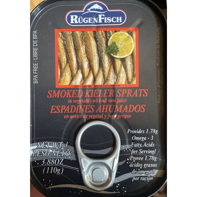 Smoked Kieler Sprats
